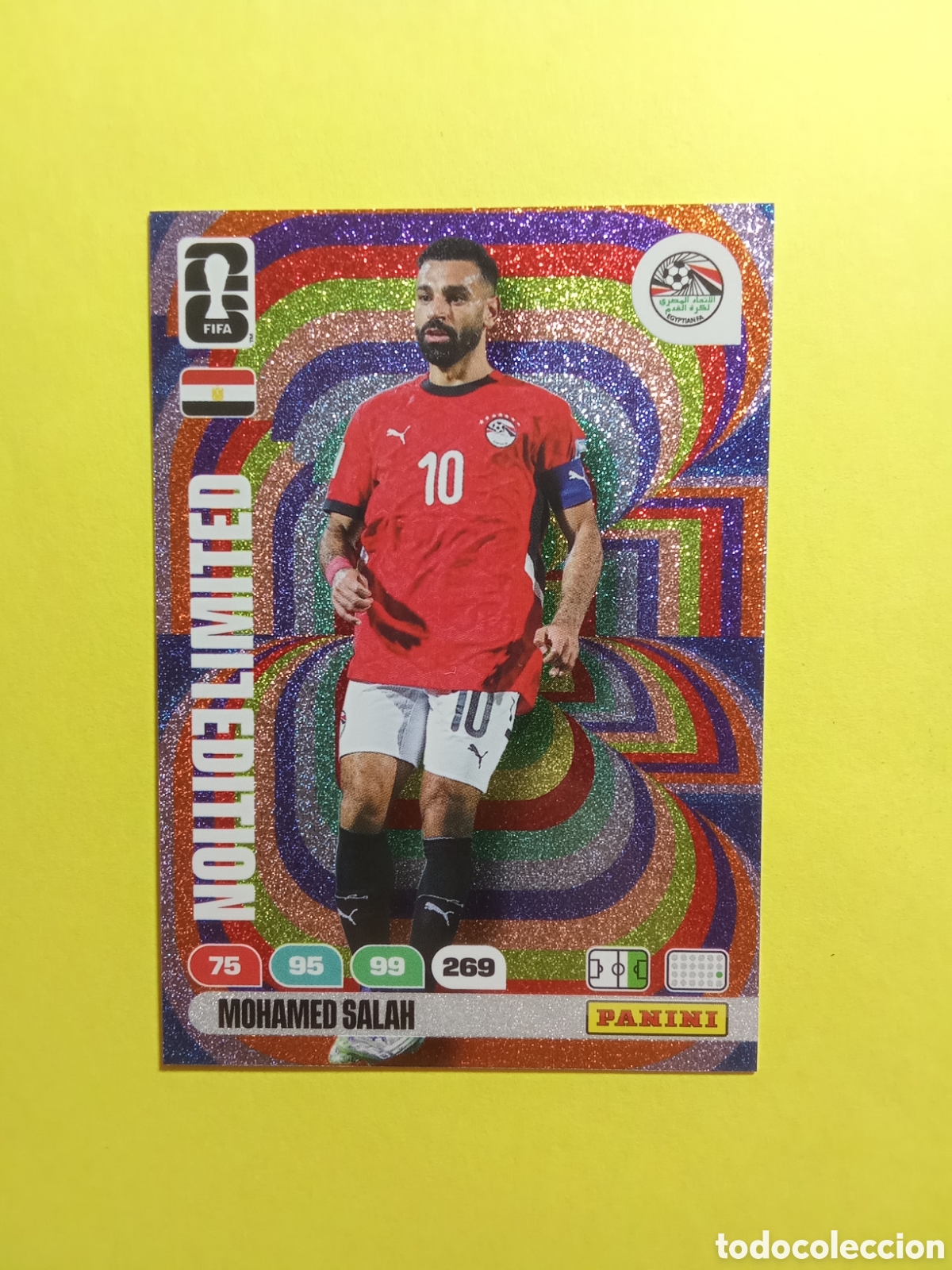 Cromos de Futebol: EDICION LIMITADA SALAH EGIPTO FIFA WORLD CUP 26 MUNDIAL 2026 LIMITED EDITION