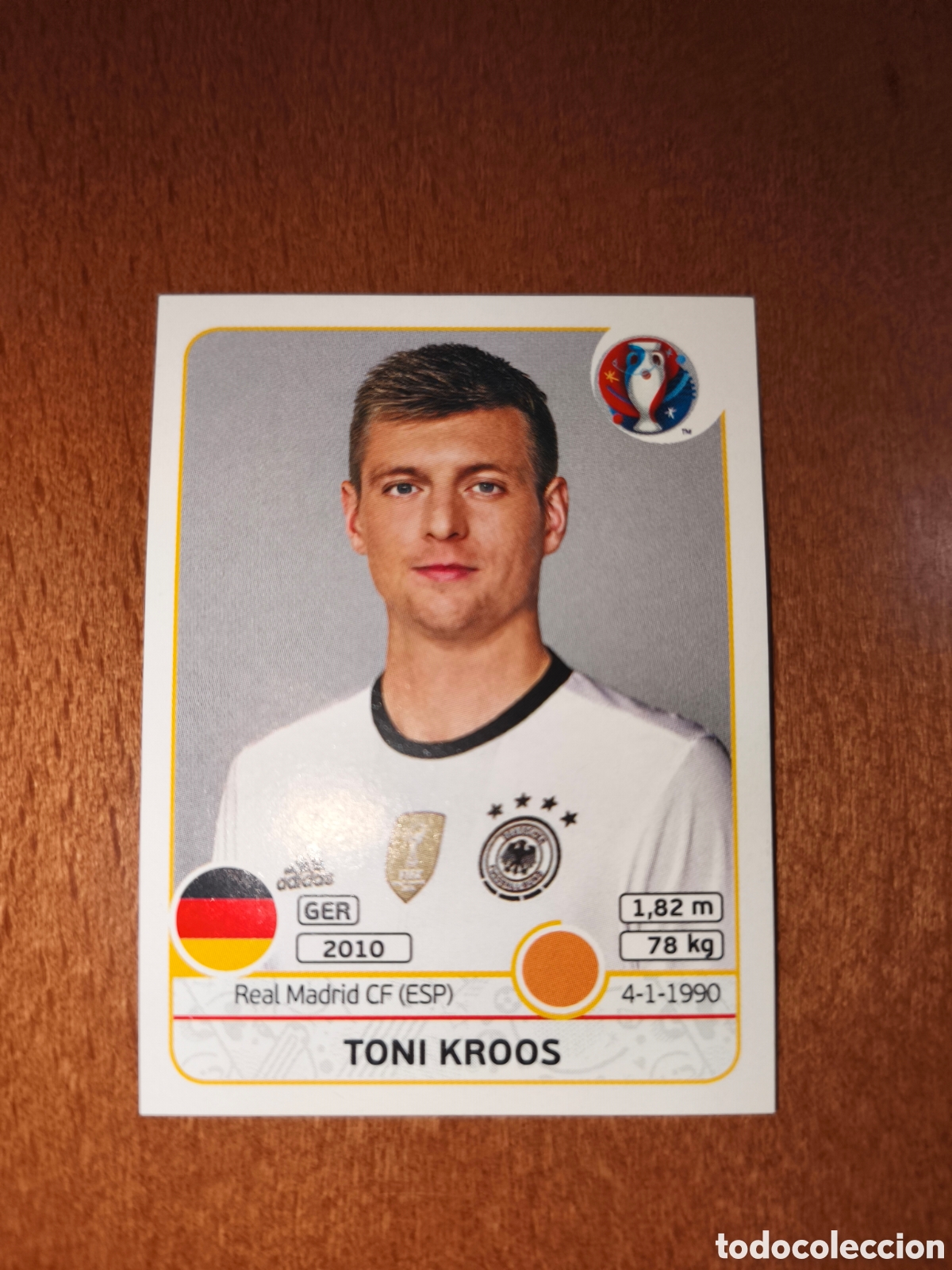 Cromos de Futebol: Toni Kroos n&deg;249 UEFA Euro 2016 Alemania