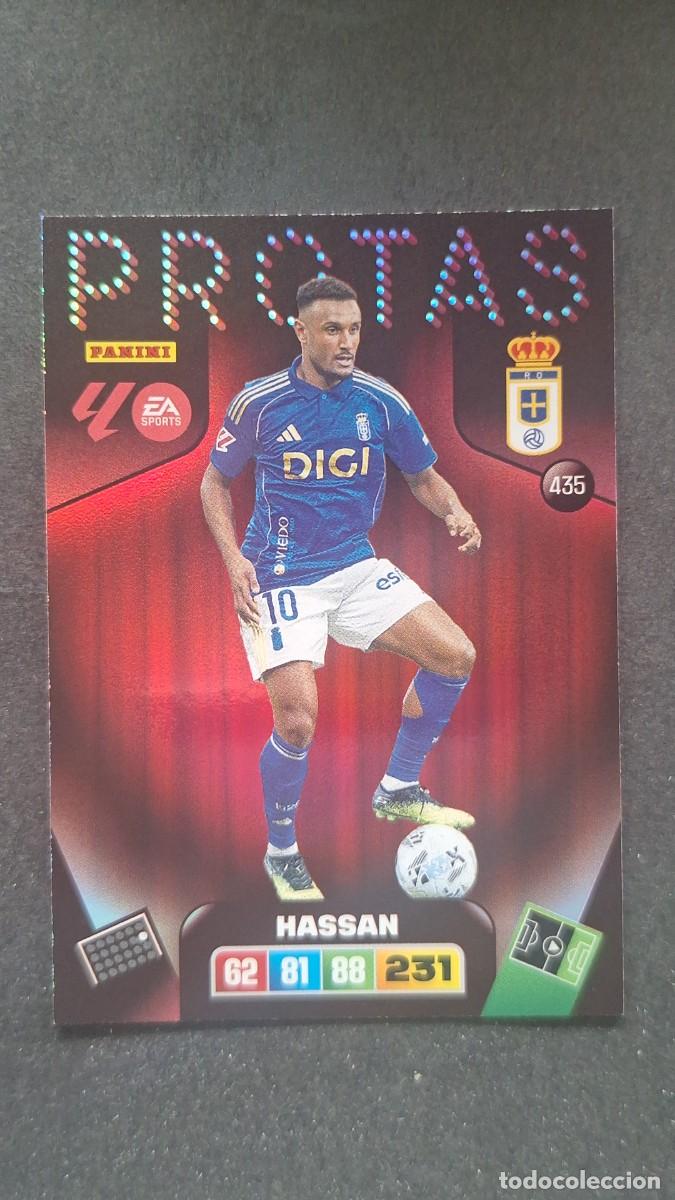 Cromos de Futebol: L3 HASSAN REAL OVIEDO 435 PROTAS ADRENALYN XL LIGA 2025/2026 25 26 PANINI