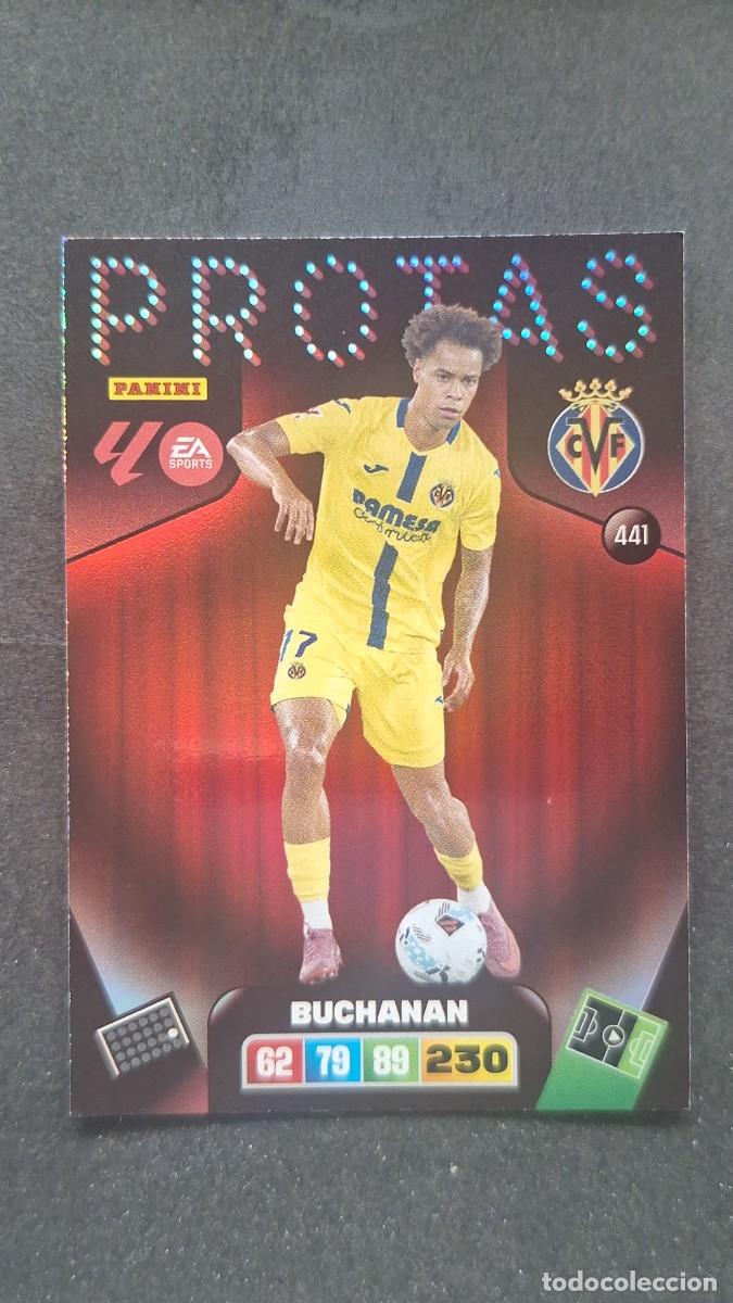 Figurine di Calcio: L3 BUCHANAN VILLARREAL C. F. 441 PROTAS ADRENALYN XL LIGA 2025/2026 25 26 PANINI
