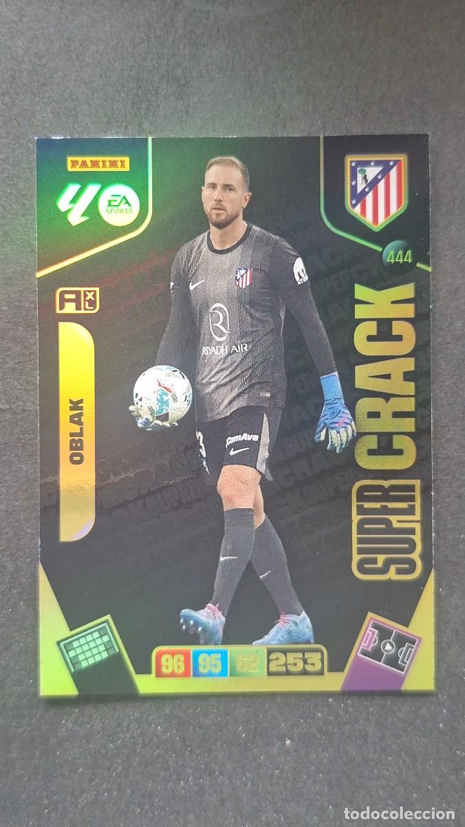 Football Stickers: L3 OBLAK ATLETICO DE MADRID 444 SUPER CRACK ADRENALYN XL LIGA 2025/2026 25 26 PANINI