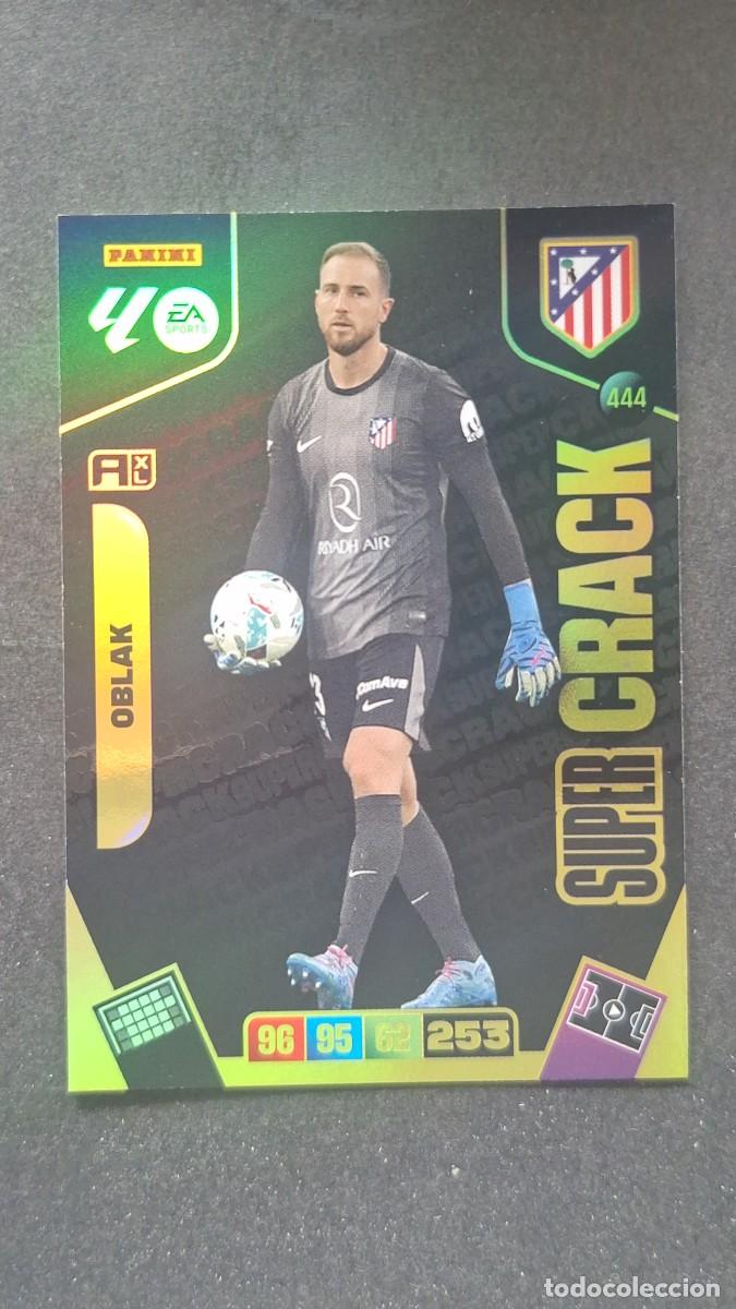 Cromos de F&uacute;tbol: L3 OBLAK ATLETICO DE MADRID 444 SUPER CRACK ADRENALYN XL LIGA 2025/2026 25 26 PANINI