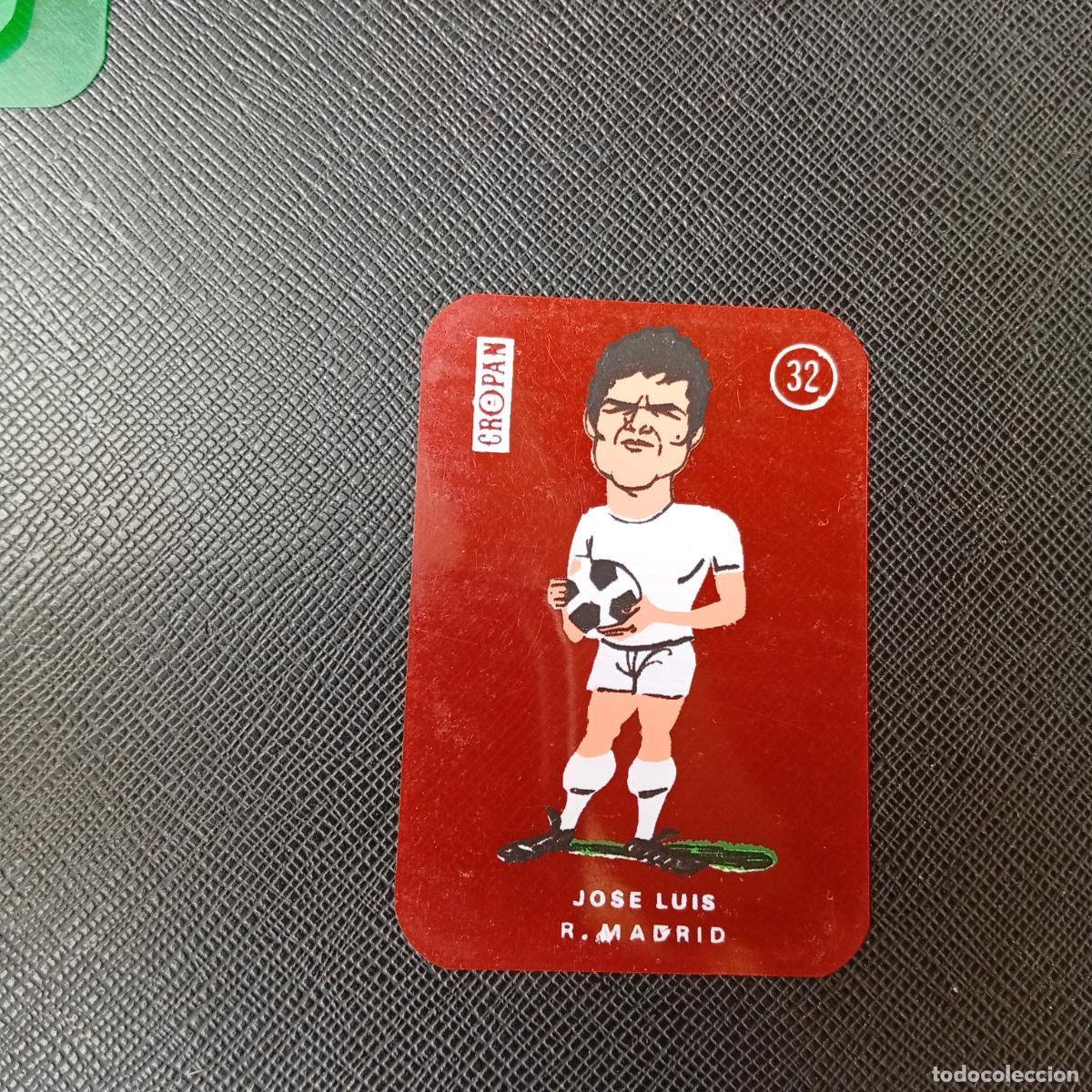 Football Stickers: 32 JOSE LUIS REAL MADRID CROPAN LOS BOYS DE LA SELECCION ESPA&Ntilde;OLA CROMO FUTBOL - A45 PG5
