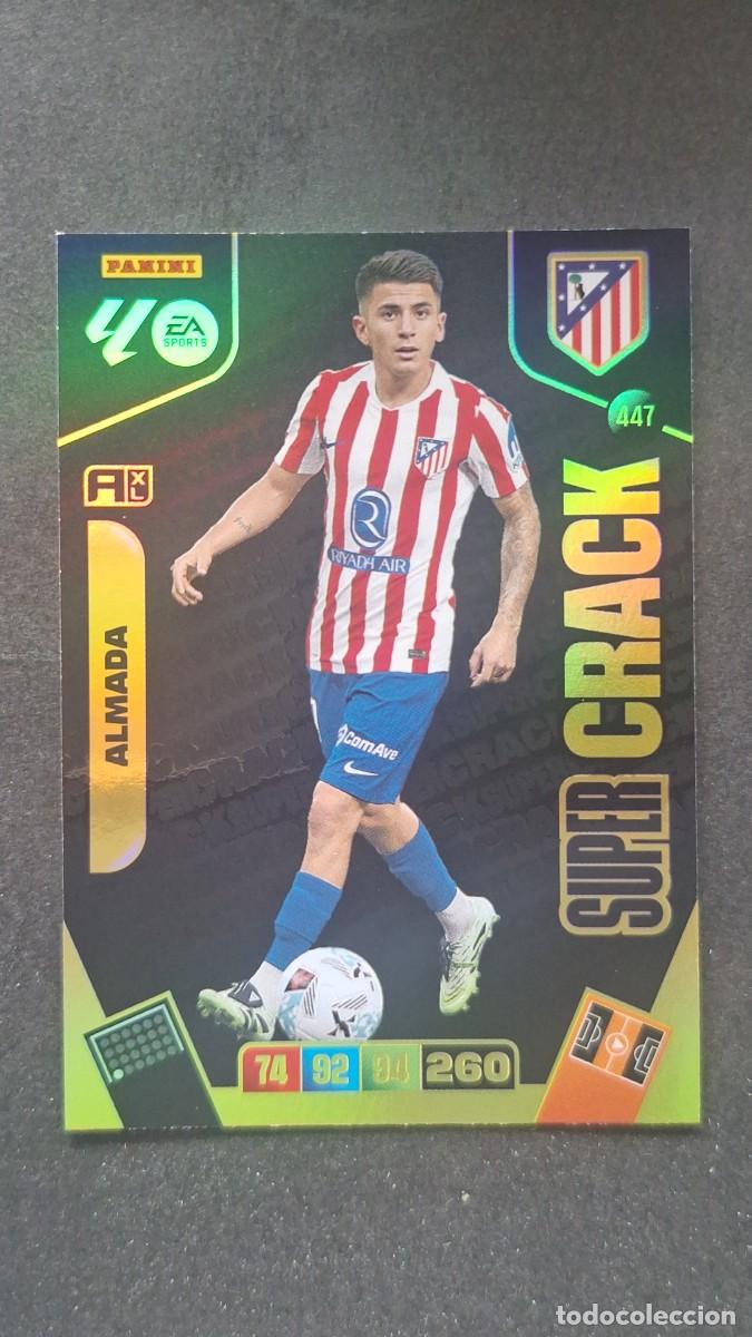 Cromos de F&uacute;tbol: L3 ALDAMA ATLETICO DE MADRID 447 SUPER CRACK ADRENALYN XL LIGA 2025/2026 25 26 PANINI