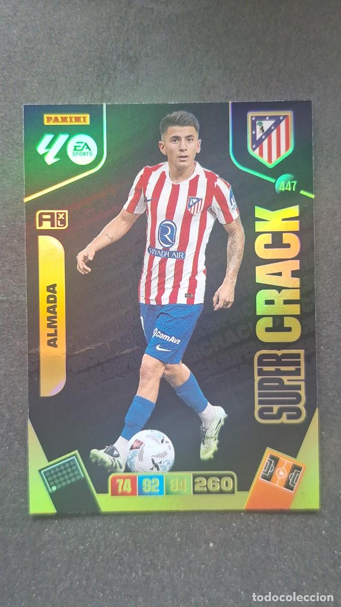 Cromos de F&uacute;tbol: L3 ALDAMA ATLETICO DE MADRID 447 SUPER CRACK ADRENALYN XL LIGA 2025/2026 25 26 PANINI
