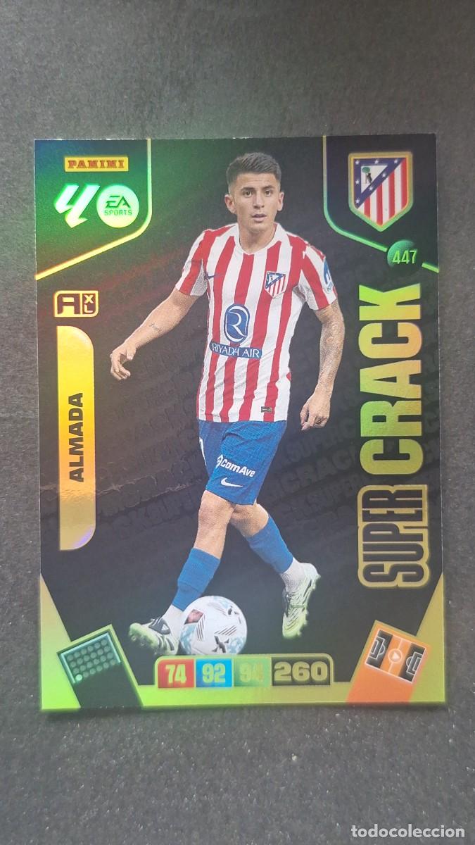 Cromos de F&uacute;tbol: L3 ALDAMA ATLETICO DE MADRID 447 SUPER CRACK ADRENALYN XL LIGA 2025/2026 25 26 PANINI
