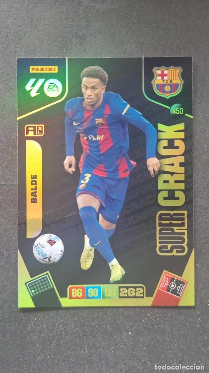 Cromos de F&uacute;tbol: L3 BALDE F. C. BARCELONA 450 SUPER CRACK ADRENALYN XL LIGA 2025/2026 25 26 PANINI