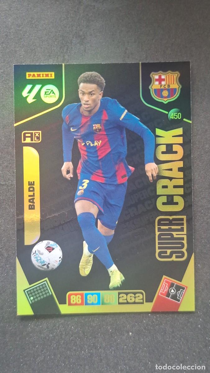 Cromos de F&uacute;tbol: L3 BALDE F. C. BARCELONA 450 SUPER CRACK ADRENALYN XL LIGA 2025/2026 25 26 PANINI