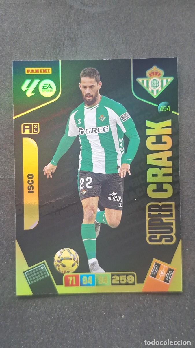 Cromos de F&uacute;tbol: L3 ISCO REAL BETIS BALOMPIE 454 SUPER CRACK ADRENALYN XL LIGA 2025/2026 25 26 PANINI