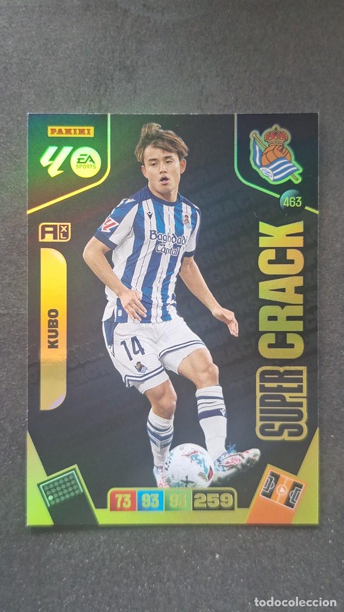 Cromos de F&uacute;tbol: L3 KUBO REAL SOCIEDAD 463 SUPER CRACK ADRENALYN XL LIGA 2025/2026 25 26 PANINI