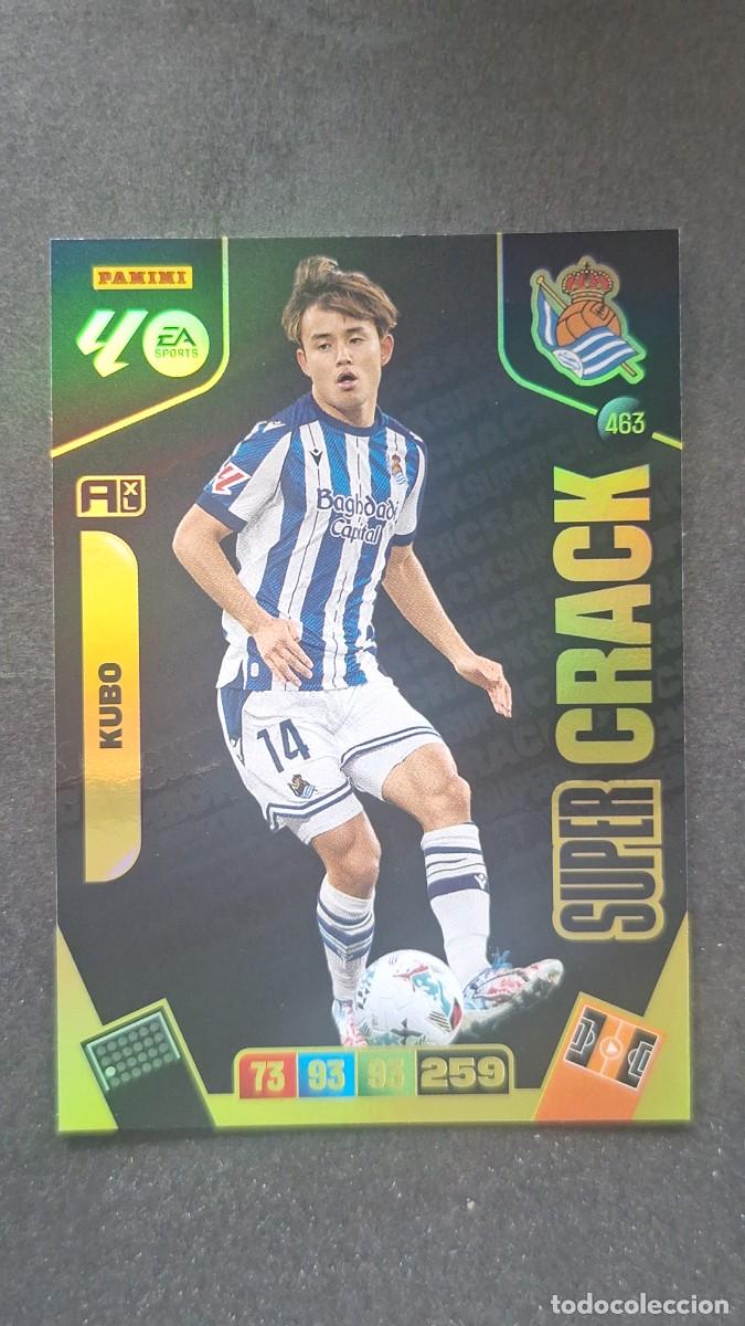 Cromos de F&uacute;tbol: L3 KUBO REAL SOCIEDAD 463 SUPER CRACK ADRENALYN XL LIGA 2025/2026 25 26 PANINI