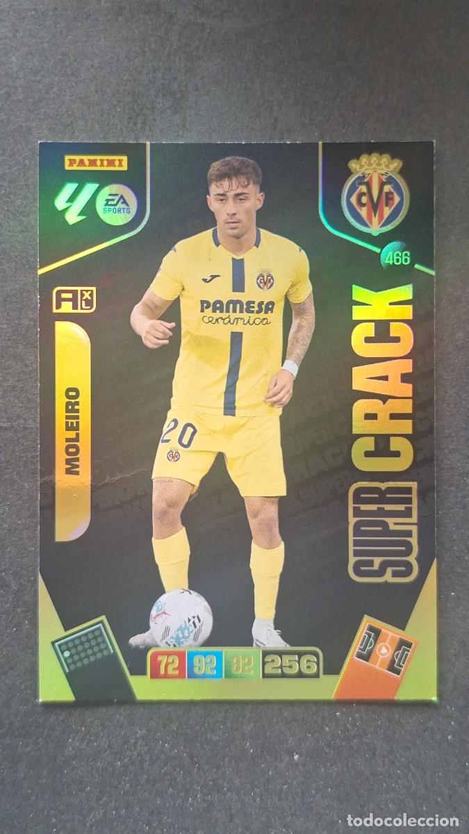 Cromos de F&uacute;tbol: L3 MOLEIRO VILLARREAL C. F. 466 SUPER CRACK ADRENALYN XL LIGA 2025/2026 25 26 PANINI