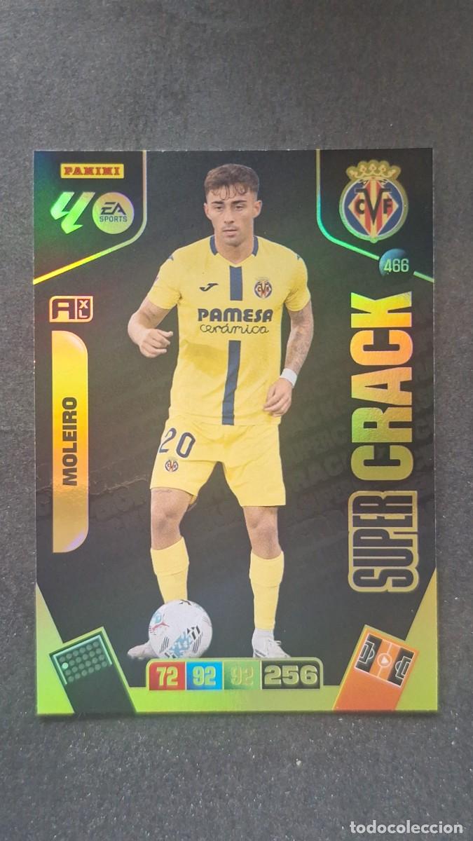 Cromos de F&uacute;tbol: L3 MOLEIRO VILLARREAL C. F. 466 SUPER CRACK ADRENALYN XL LIGA 2025/2026 25 26 PANINI