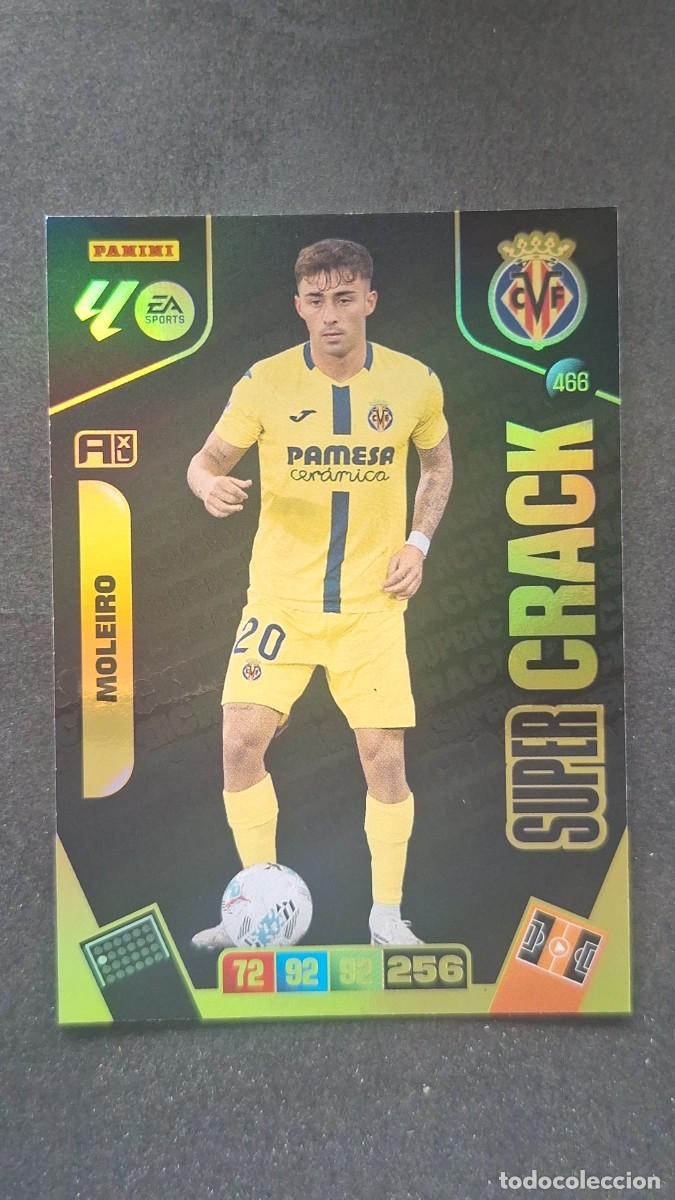 Cromos de F&uacute;tbol: L3 MOLEIRO VILLARREAL C. F. 466 SUPER CRACK ADRENALYN XL LIGA 2025/2026 25 26 PANINI