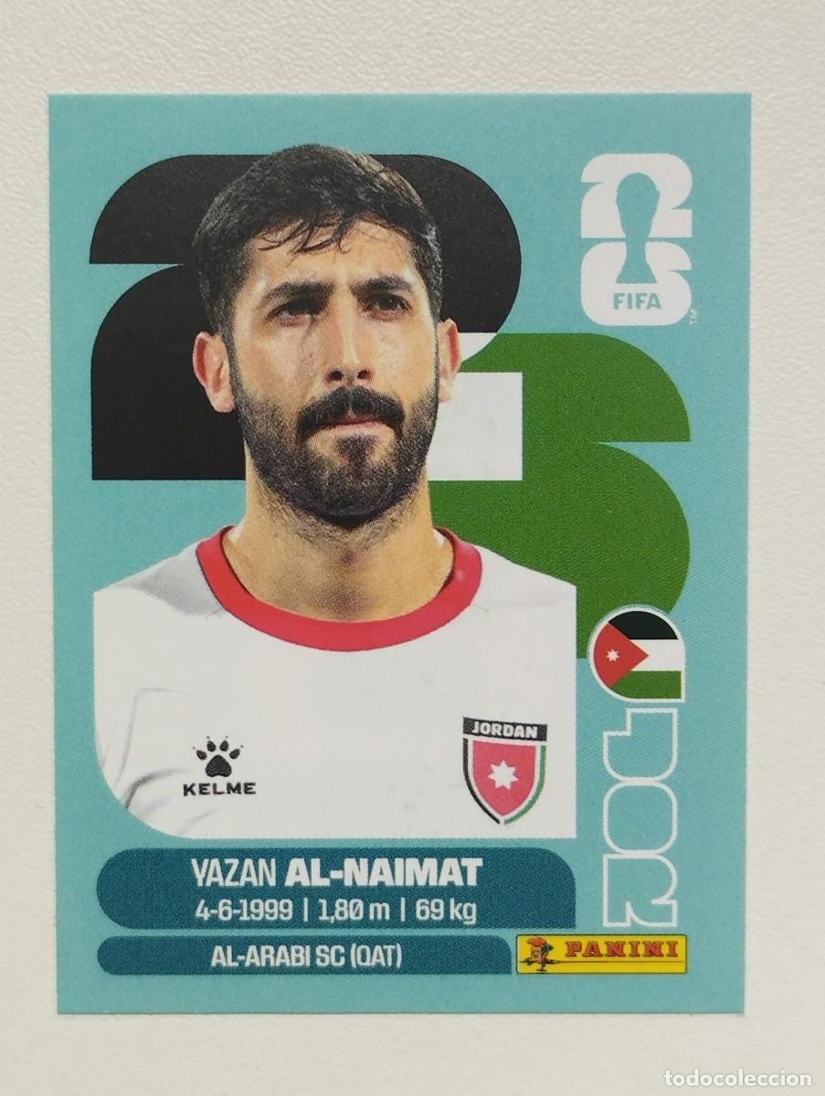 Cromos de F&uacute;tbol: CROMO STICKER WORLD CUP 2026 MUNDIAL 26 PANINI JORDANIA JOR16 JOR 16 AL-NAIMAT