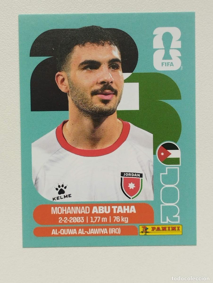 Cromos de F&uacute;tbol: CROMO STICKER WORLD CUP 2026 MUNDIAL 26 PANINI JORDANIA JOR12 JOR 12 ABU TAHA