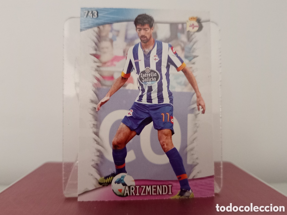 Football Stickers: ❇️ CROMO ⚽ ARIZMENDI DEPORTIVO DE LA CORU&Ntilde;A 743 FICHAS LIGA 2013 2014 13 14 QUIZ MUNDICROMO ❇️