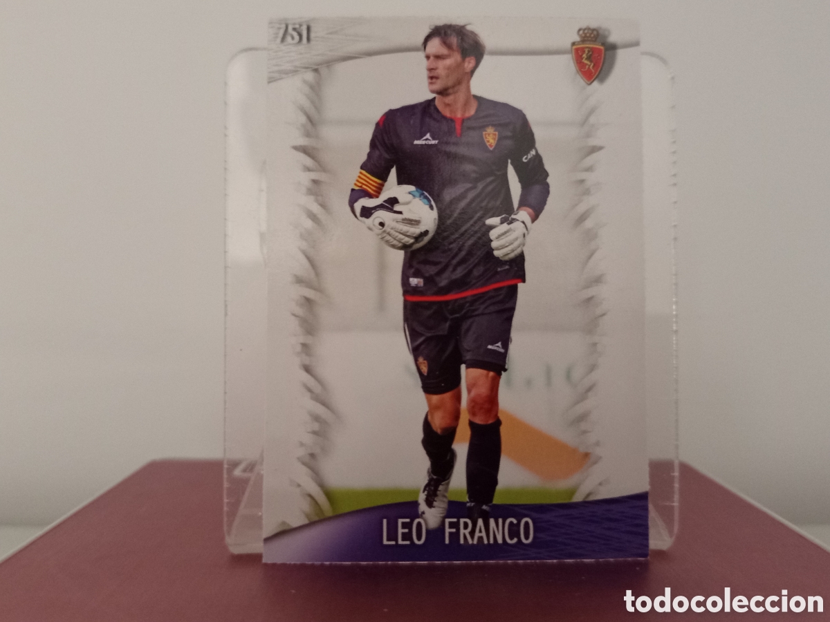 Cartes &agrave; collectionner de Football: ❇️ CROMO ⚽ LEO FRANCO ZARAGOZA 751 FICHAS LIGA 2013 2014 13 14 QUIZ MUNDICROMO ❇️