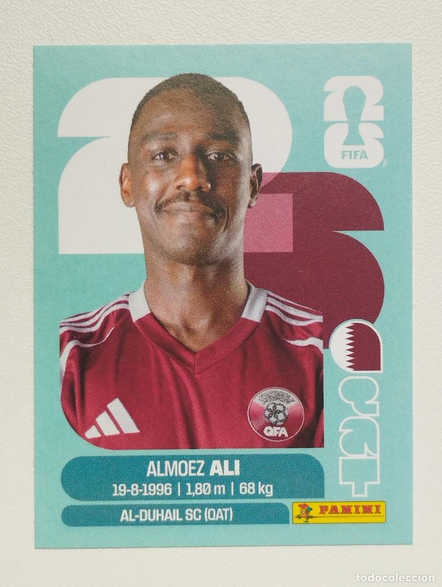Cartes &agrave; collectionner de Football: CROMO STICKER WORLD CUP 2026 MUNDIAL 26 PANINI QATAR QAT20 QAT 20 ALMOEZ ALI