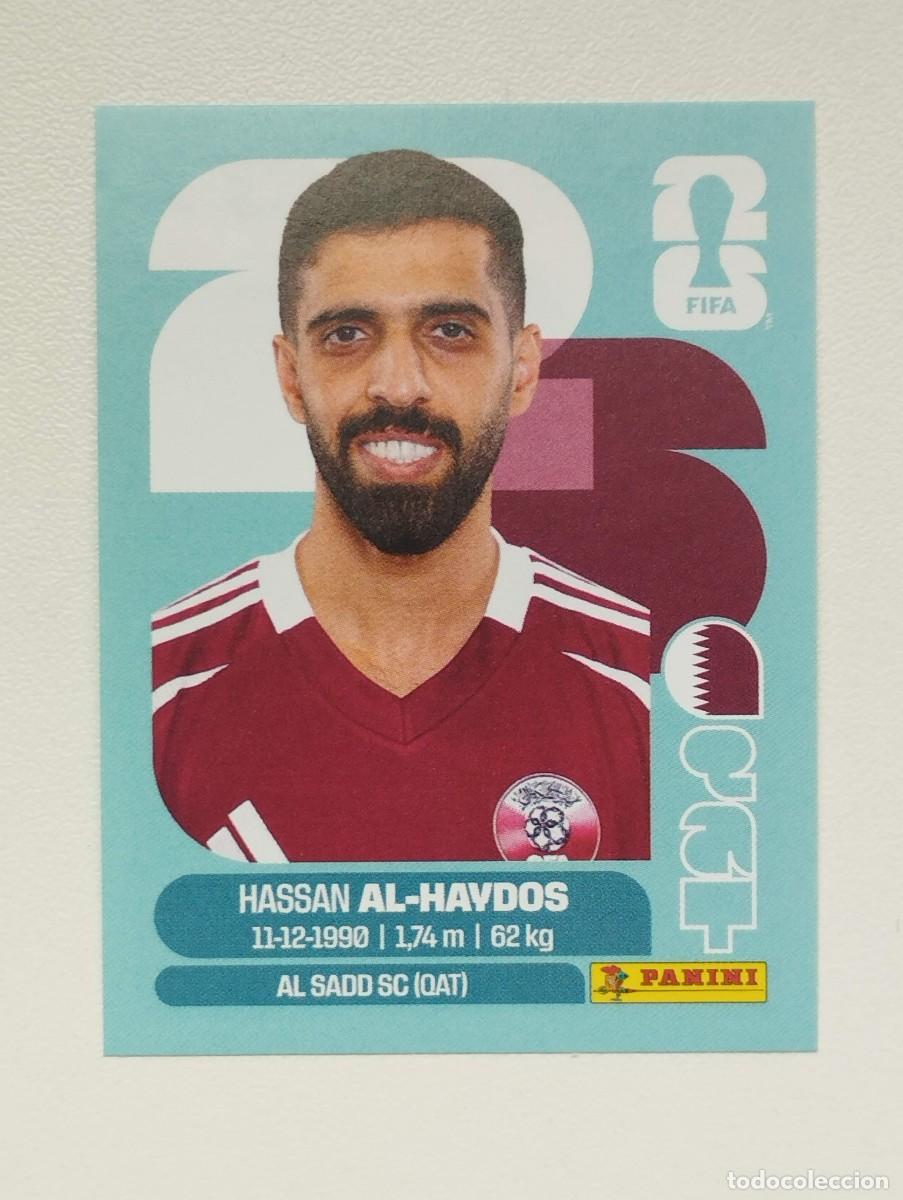 Cartes &agrave; collectionner de Football: CROMO STICKER WORLD CUP 2026 MUNDIAL 26 PANINI QATAR QAT16 QAT 16 HASSAN AL-HAYDOS