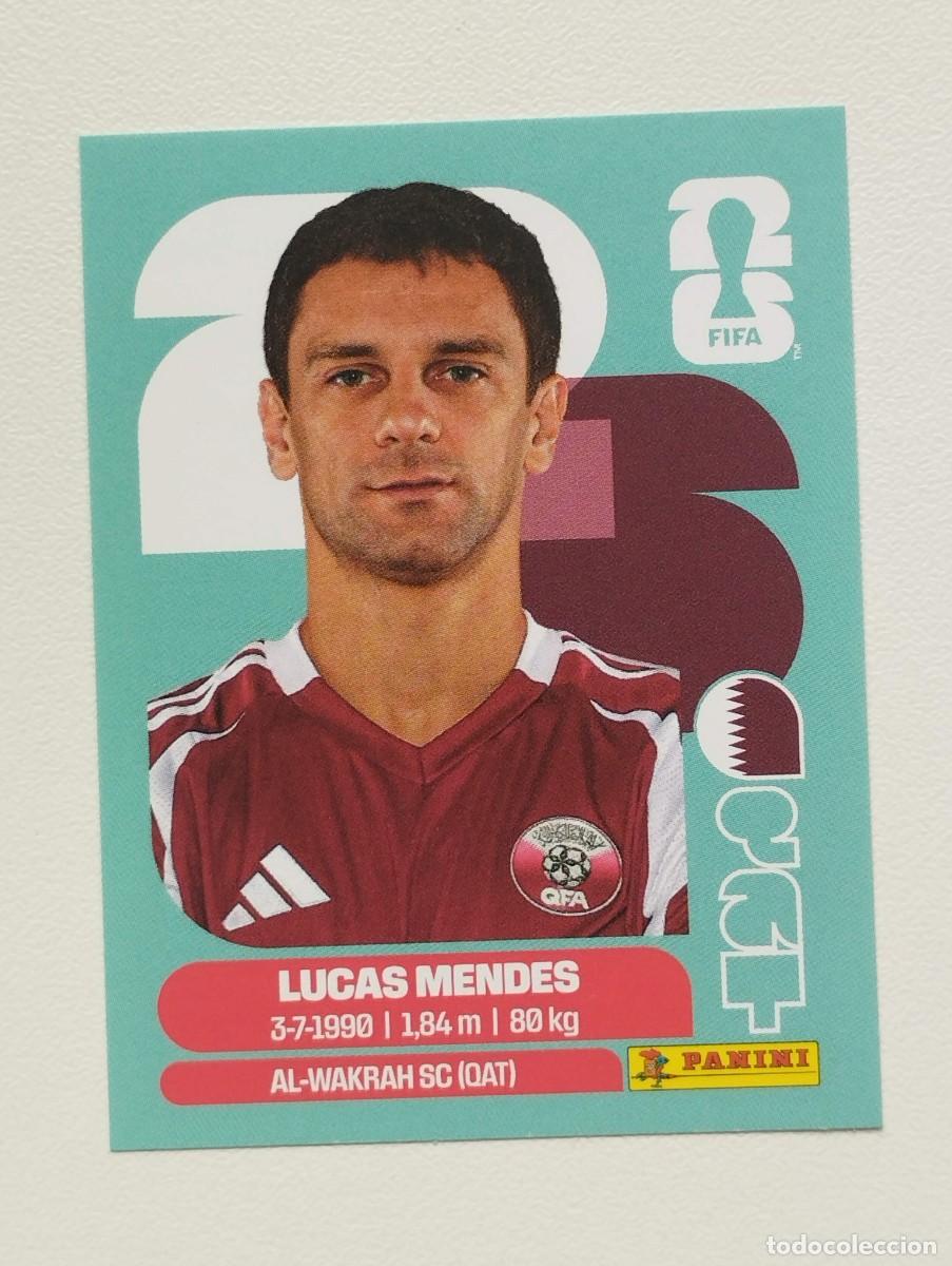 Fu&szlig;ball-Sticker: CROMO STICKER WORLD CUP 2026 MUNDIAL 26 PANINI QATAR QAT4 QAT 4 LUCAS MENDES
