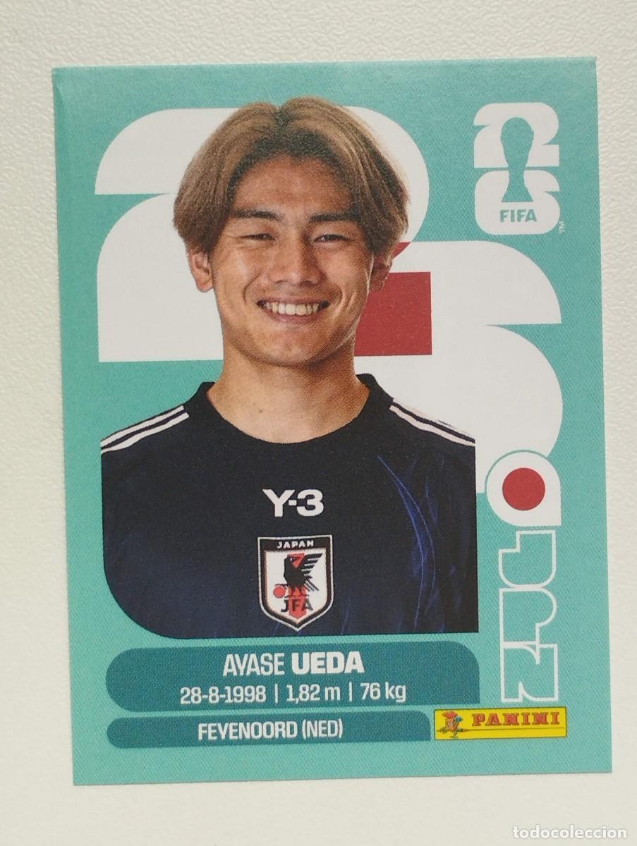 Cromos de F&uacute;tbol: CROMO STICKER WORLD CUP 2026 MUNDIAL 26 PANINI JAPON JPN20 JPN 20 AYASE UEDA