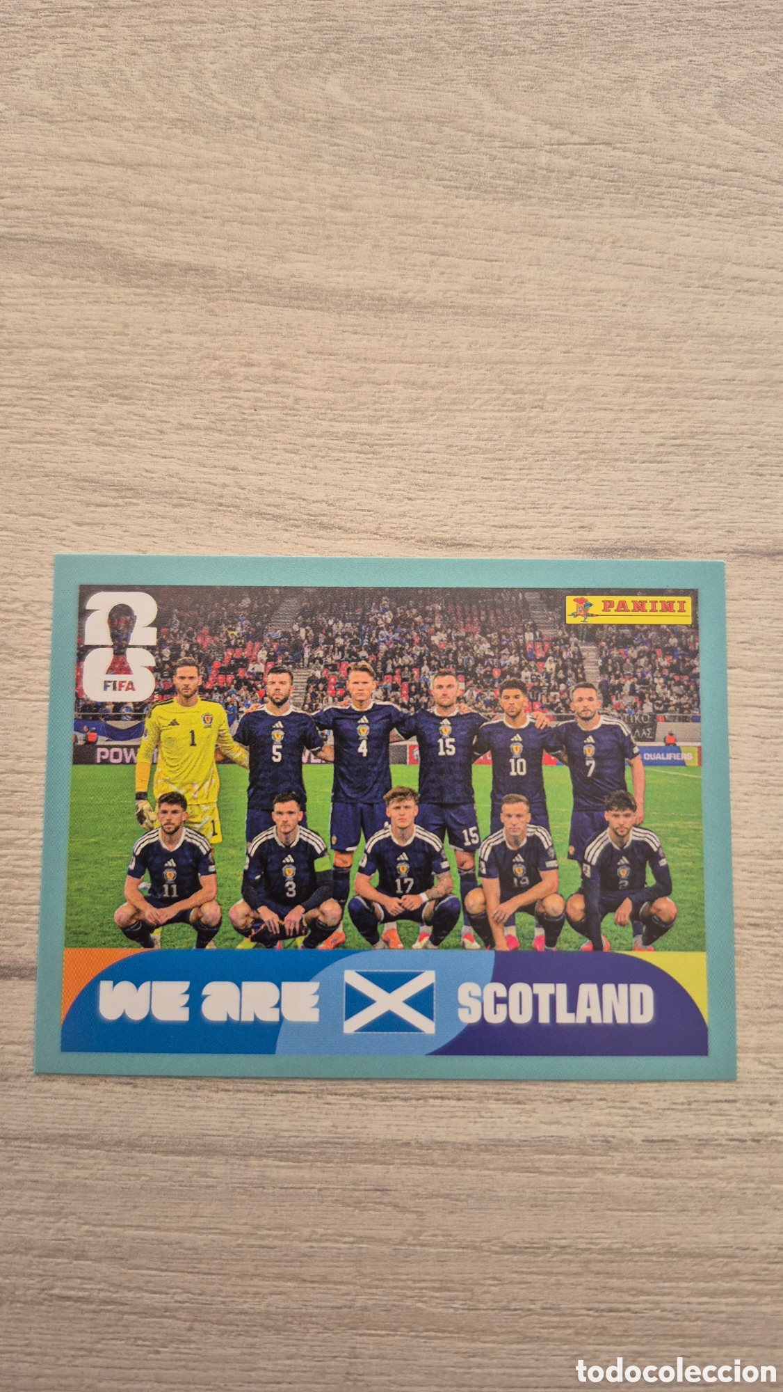 Football Stickers: SCO13 Plantilla Escocia FIFA World Cup 2026