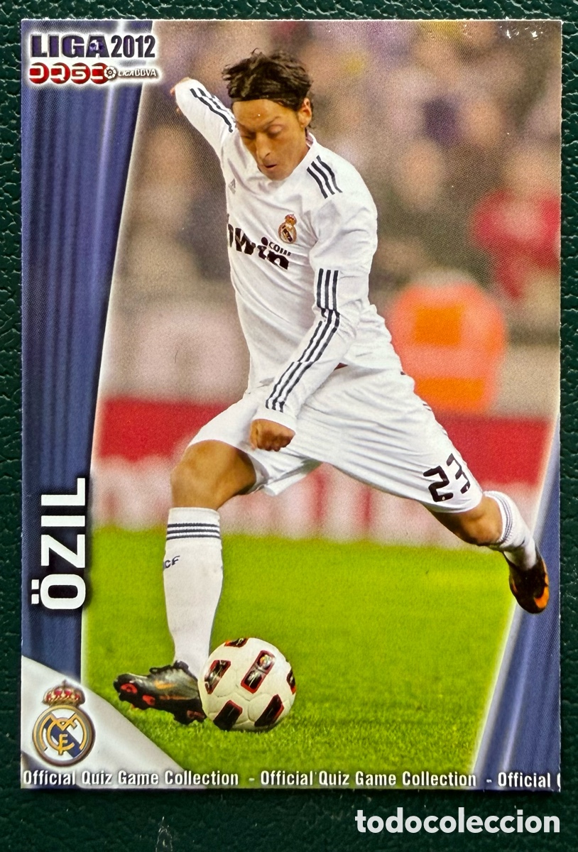 Cartes &agrave; collectionner de Football: 42 OZIL REAL MADRID FICHAS ALBUM MUNDICROMO 2011 2012 11 12