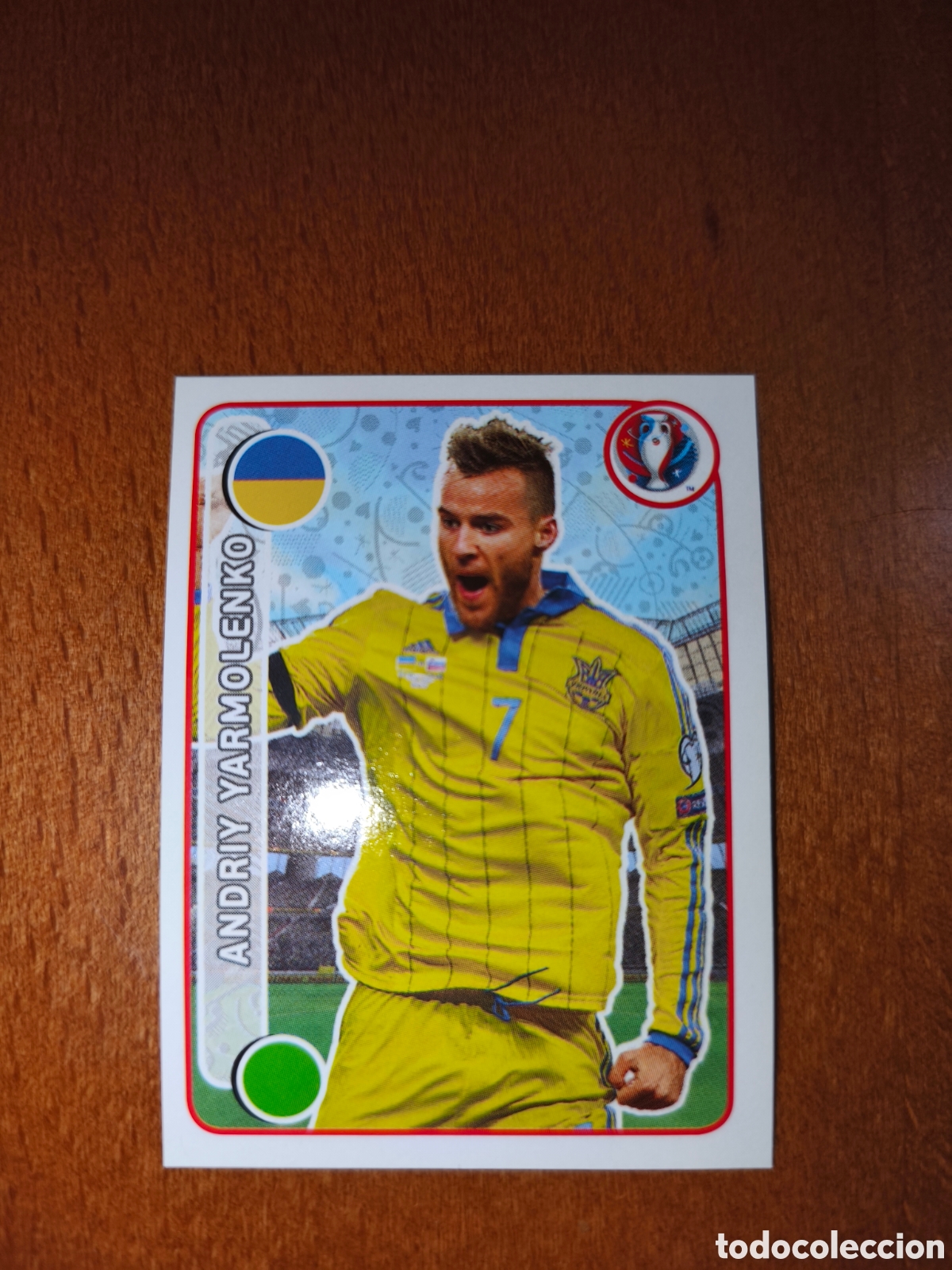 Cartes &agrave; collectionner de Football: Andriy Yarmolenko n&deg;267 UEFA Euro 2016 Ucrania