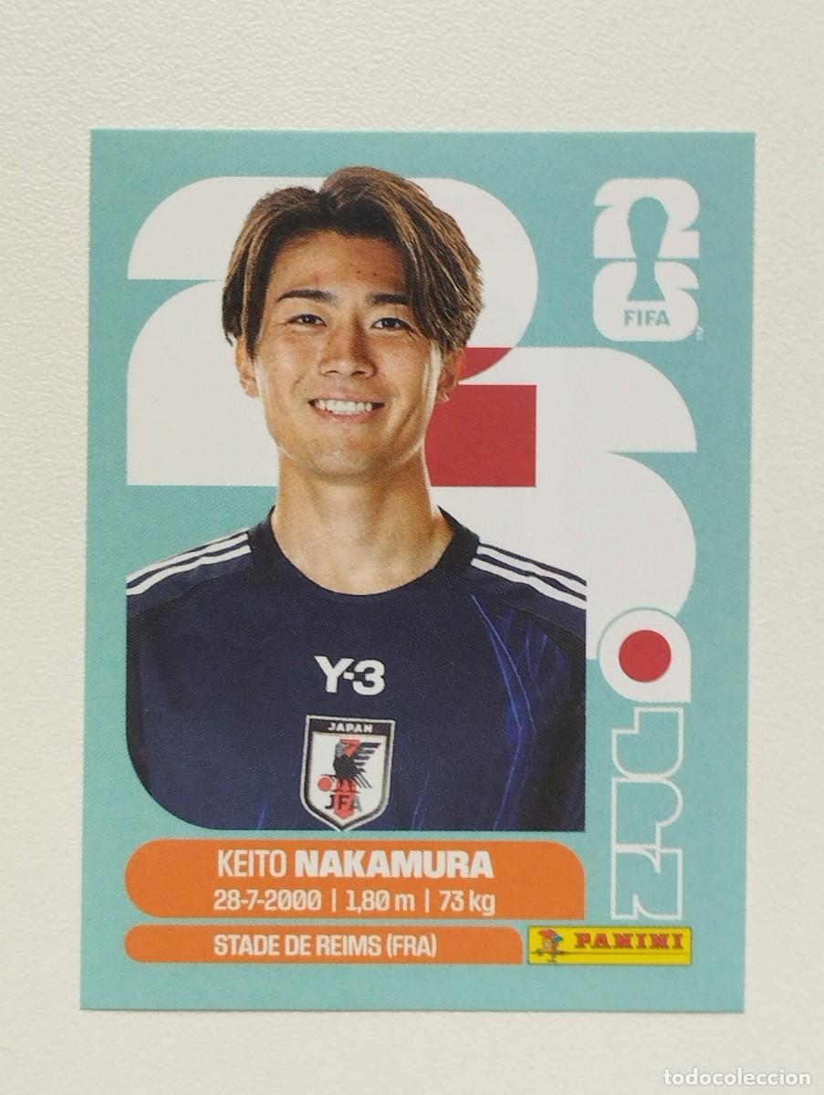 Football Stickers: CROMO STICKER WORLD CUP 2026 MUNDIAL 26 PANINI JAPON JPN15 JPN 15 NAKAMURA