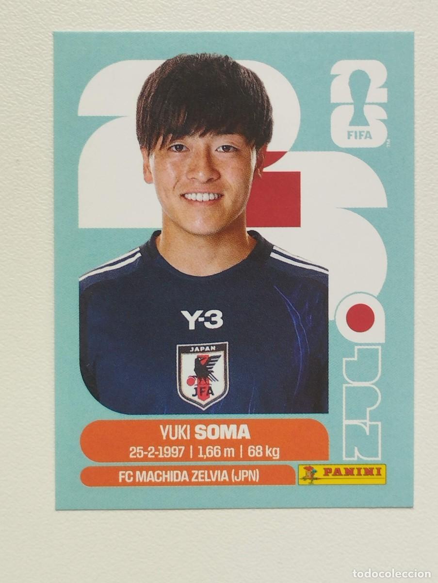 Cromos de F&uacute;tbol: CROMO STICKER WORLD CUP 2026 MUNDIAL 26 PANINI JAPON JPN9 JPN 9 YUKI SOMA