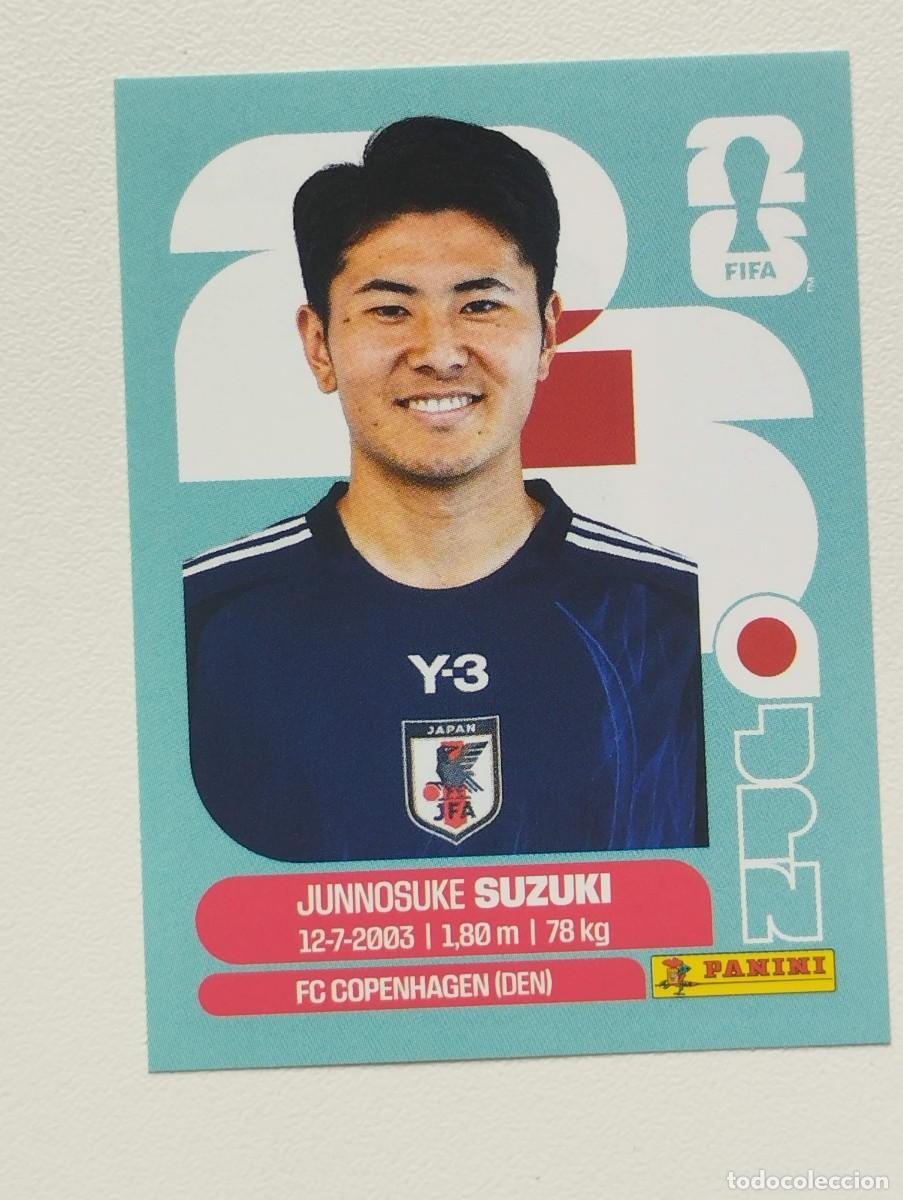 Cromos de F&uacute;tbol: CROMO STICKER WORLD CUP 2026 MUNDIAL 26 PANINI JAPON JPN5 JPN 5 JUNINOSUKE SUZUKI