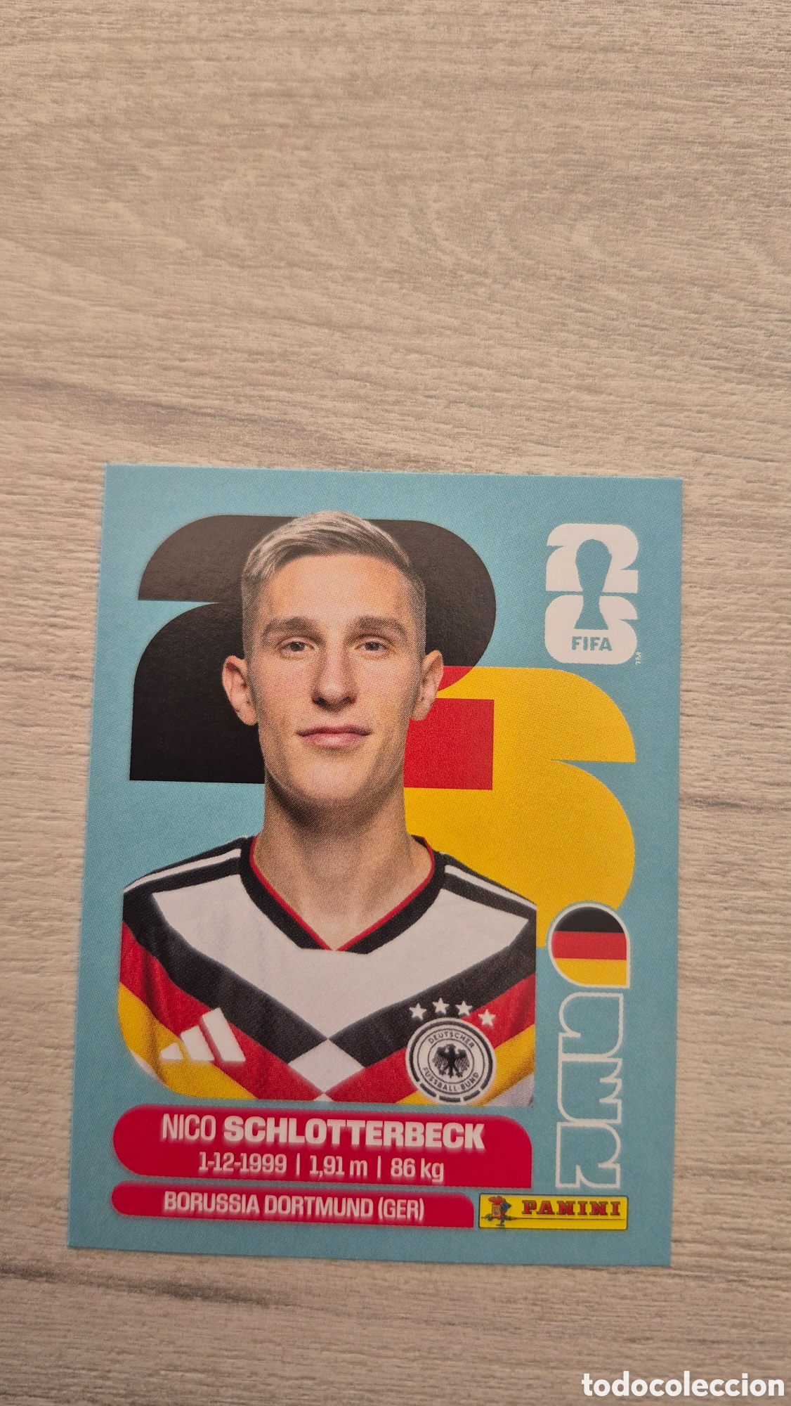 Cromos de F&uacute;tbol: GER5 Schlotterbeck FIFA World Cup 2026