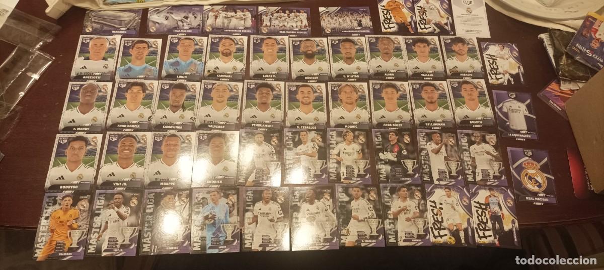 Football Stickers: colecci&oacute;n completa cromos b&aacute;sica real madrid panini club 2024 - 2025 24 - 25