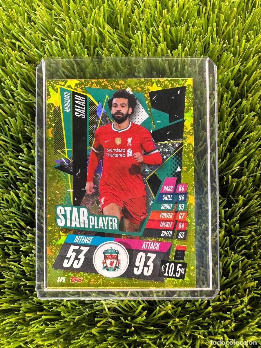 Cromos de F&uacute;tbol: N&ordm; SP5 Mohamed Salah Star Player Liverpool Match Attax 20 21