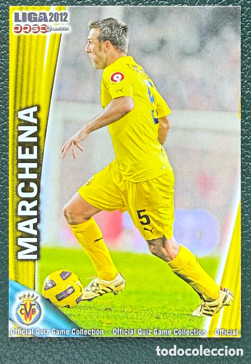 Cromos de F&uacute;tbol: 91 MARCHENA VILLARREAL CF FICHAS ALBUM MUNDICROMO 2011 2012 11 12