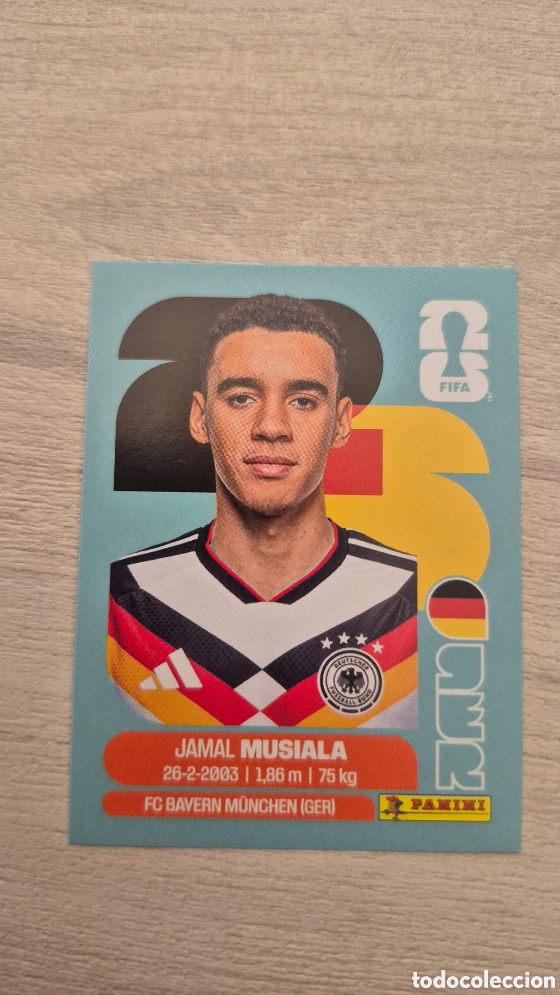 Cromos de F&uacute;tbol: GER15 Musiala FIFA World Cup 2026