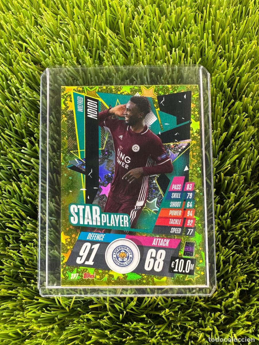 Cromos de F&uacute;tbol: N&ordm; SP7 Wilfred Ndidi Star Player Leicester City Match Attax 20 21