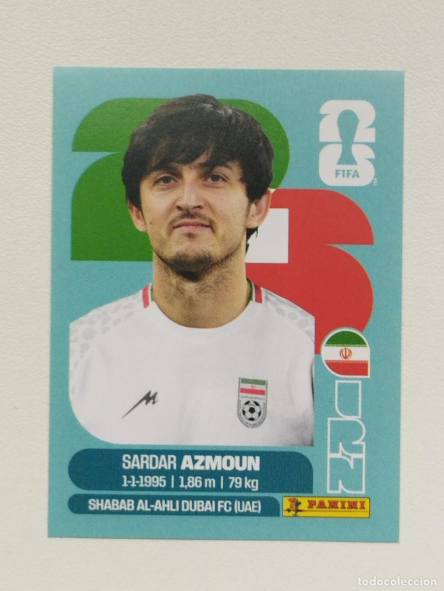 Cromos de F&uacute;tbol: CROMO STICKER WORLD CUP 2026 MUNDIAL 26 PANINI IRAN IRN17 IRN 17 AZMOUN