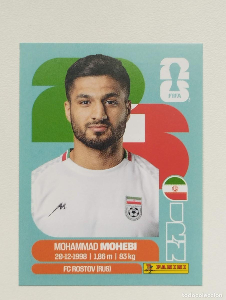 Cromos de F&uacute;tbol: CROMO STICKER WORLD CUP 2026 MUNDIAL 26 PANINI IRAN IRN16 IRN 16 MOHEBI