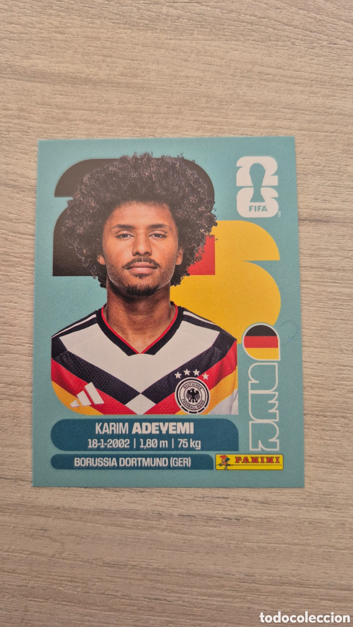 Cromos de F&uacute;tbol: GER19 Adeyemi FIFA World Cup 2026