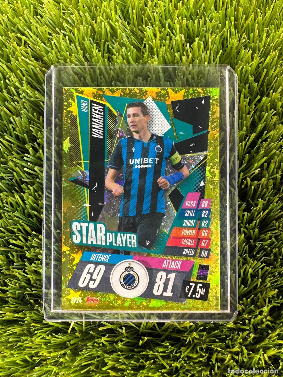 Cromos de F&uacute;tbol: N&ordm; SP14 Hans Vanaken Star Player Club Brujas Match Attax 20 21