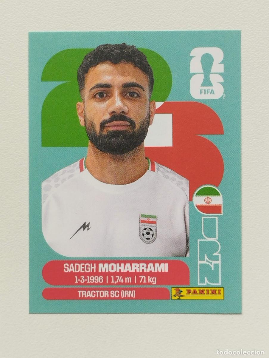 Cromos de F&uacute;tbol: CROMO STICKER WORLD CUP 2026 MUNDIAL 26 PANINI IRAN IRN9 IRN 9 MOHARRAMI