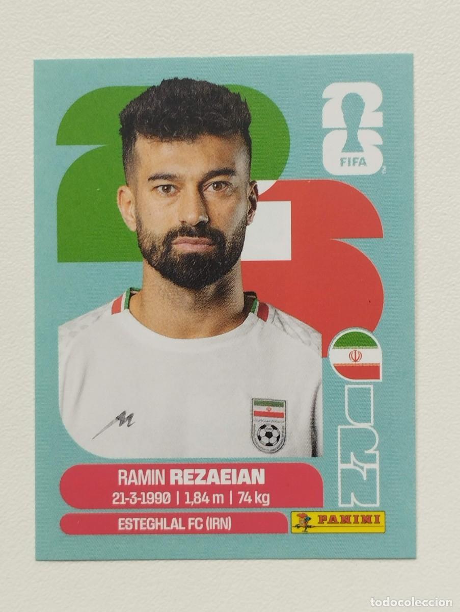 Cromos de F&uacute;tbol: CROMO STICKER WORLD CUP 2026 MUNDIAL 26 PANINI IRAN IRN7 IRN 7 REZAEIAN