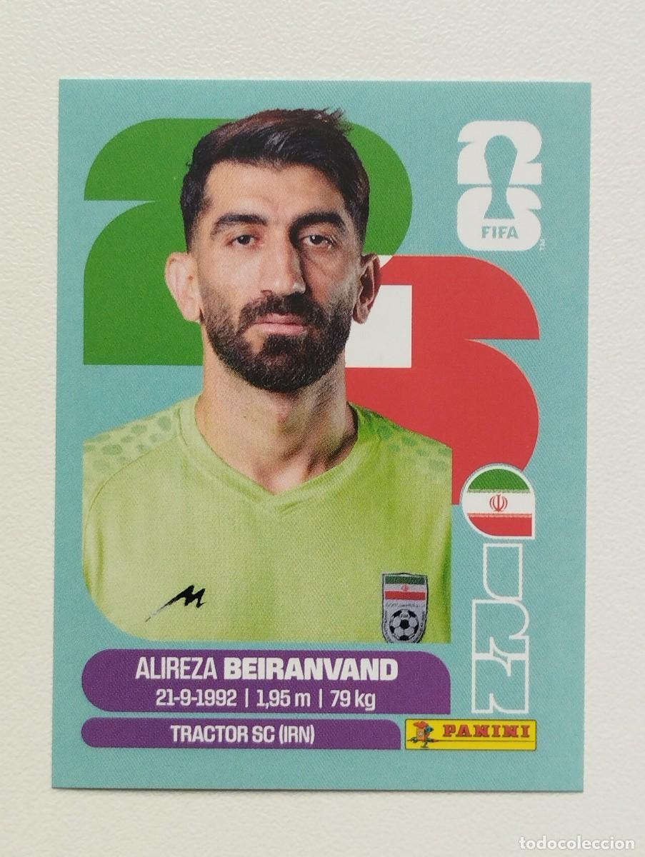 Cromos de F&uacute;tbol: CROMO STICKER WORLD CUP 2026 MUNDIAL 26 PANINI IRAN IRN2 IRN 2 BEIRANVAND