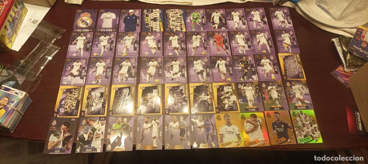 Cromos de F&uacute;tbol: colecci&oacute;n completa cromos b&aacute;sica real madrid tributo panini 2023 - 2024 23 - 24