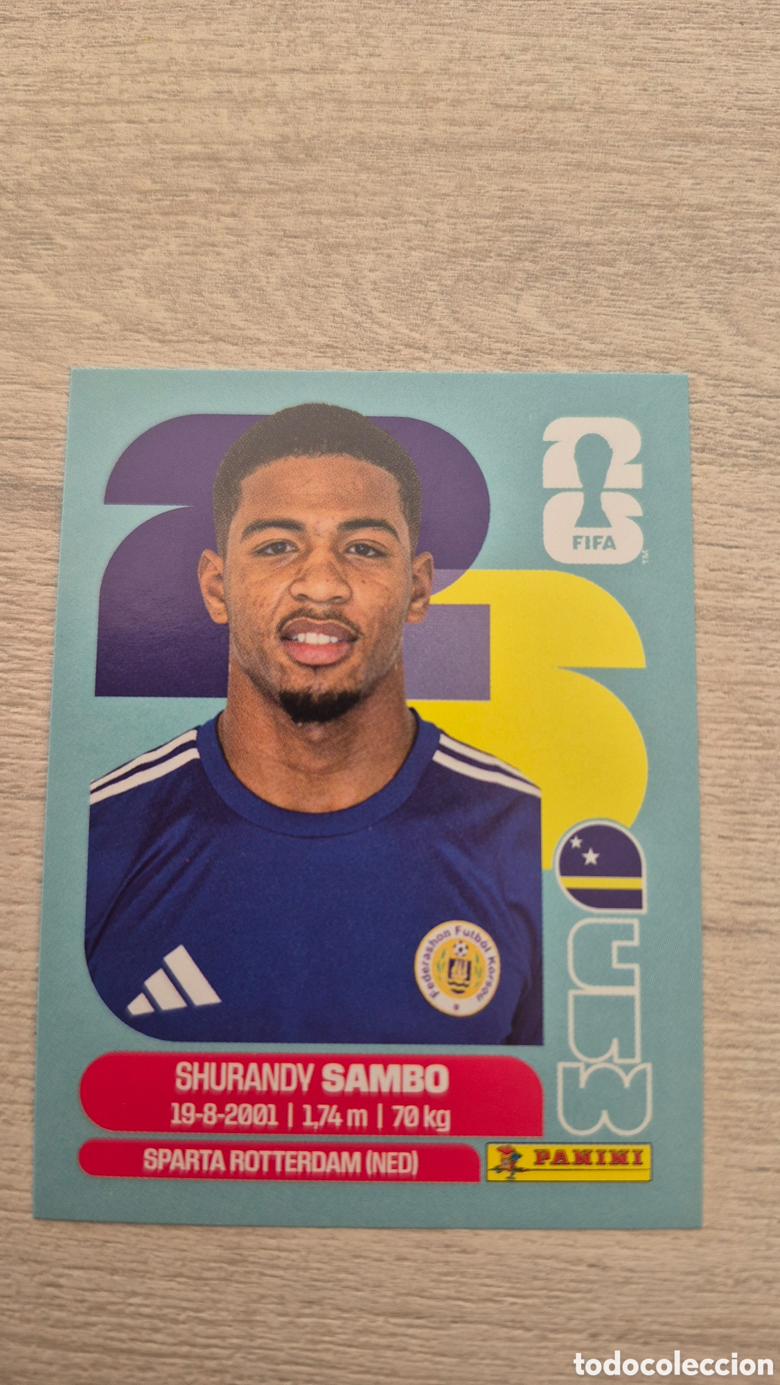 Cromos de F&uacute;tbol: CUW8 Sambo FIFA World Cup 2026