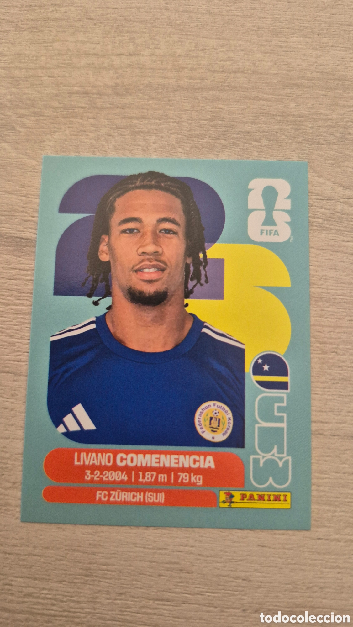 Cromos de F&uacute;tbol: CUW9 Comenencia FIFA World Cup 2026