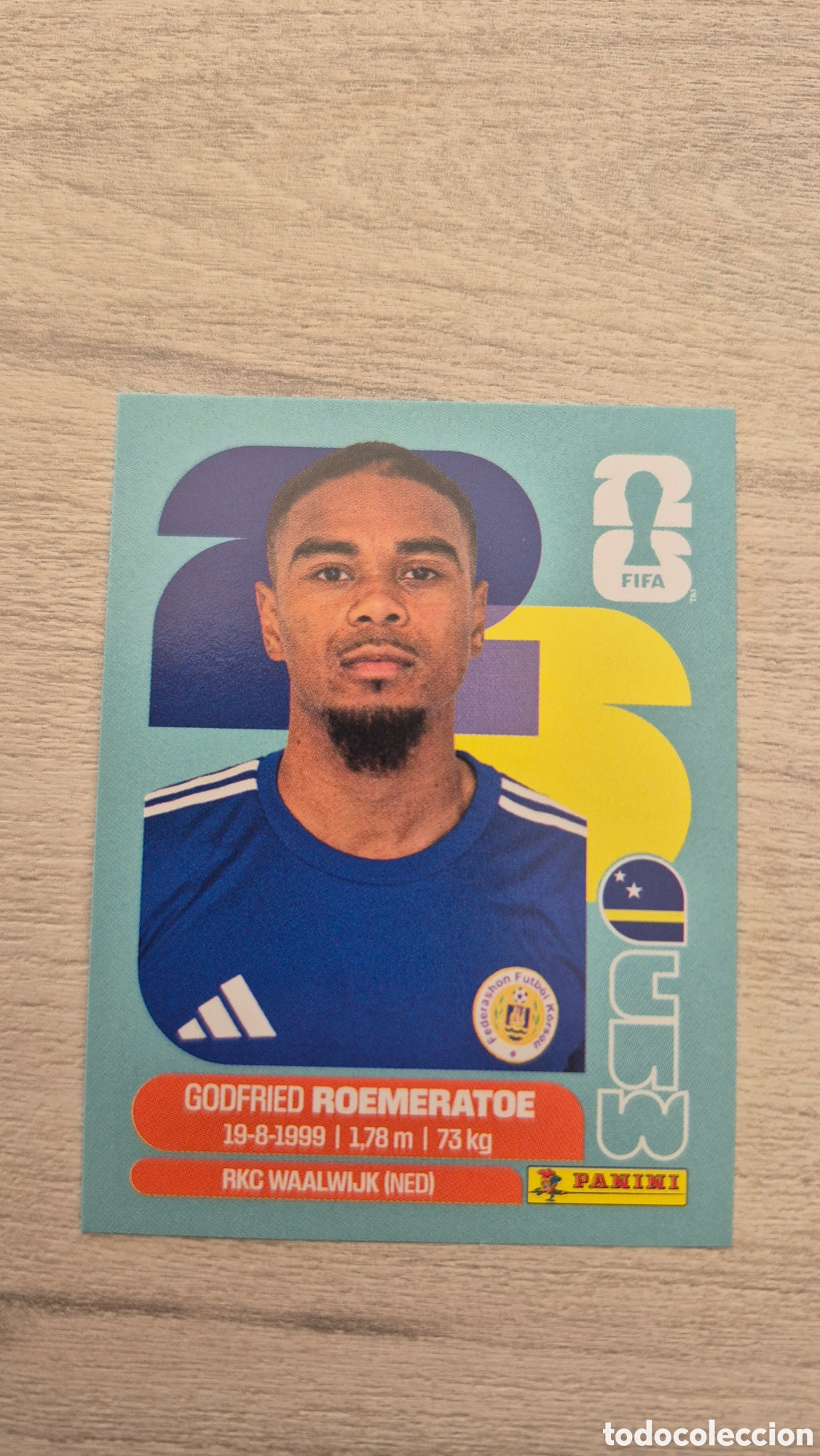 Cromos de F&uacute;tbol: CUW10 Roemeratoe FIFA World Cup 2026