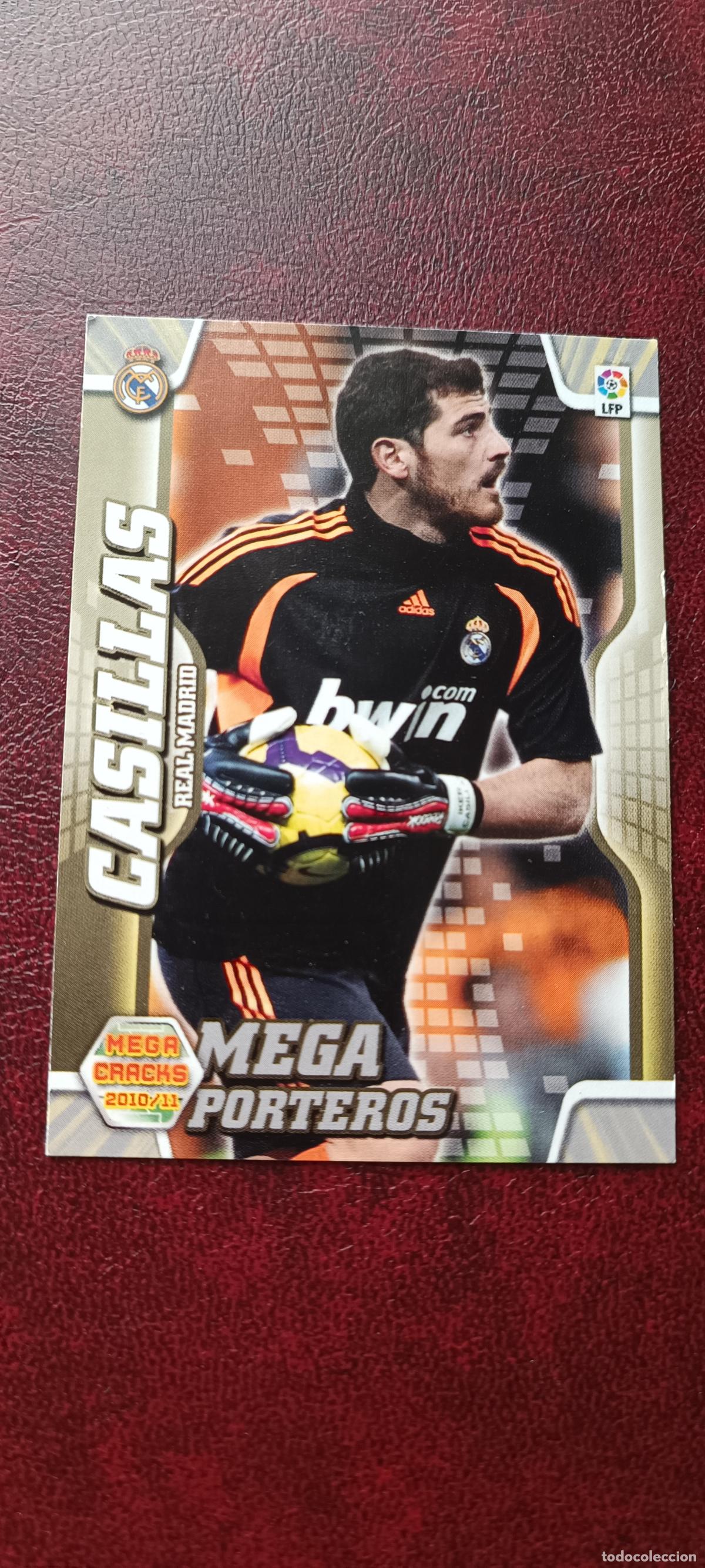 Cromos de F&uacute;tbol: MEGACRACKS 2010 2011 10 11 PANINI IKER CASILLAS 401 PORTEROS REAL MADRID COLECCI&Oacute;N MEGA CRACKS MGK